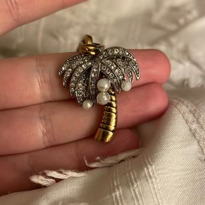 Palm tree charm